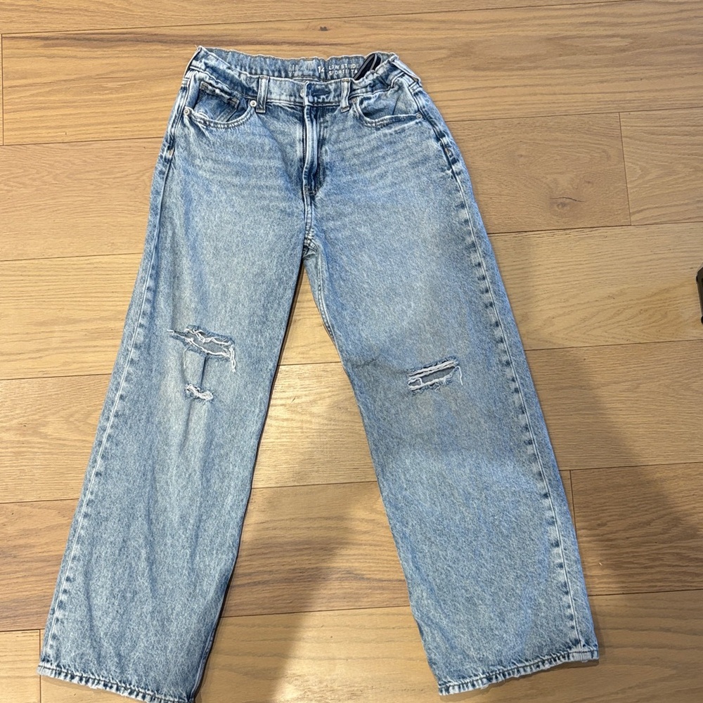GAP Kids Light Blue Low Stride Denim Jeans